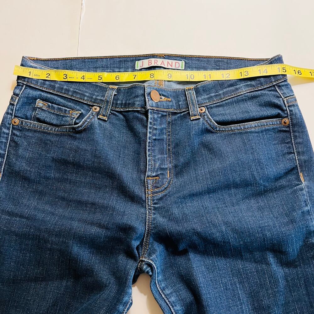 J Brand Skinny Raw Step Hem Mid Rise Ankle Jeans Size 29 - Picture 7 of 11